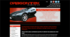 Desktop Screenshot of dragontek.co.uk
